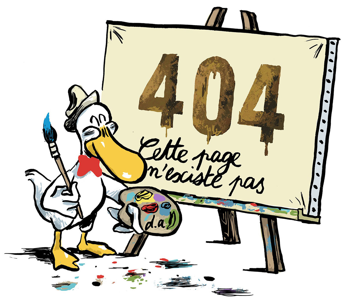 page non trouvée…